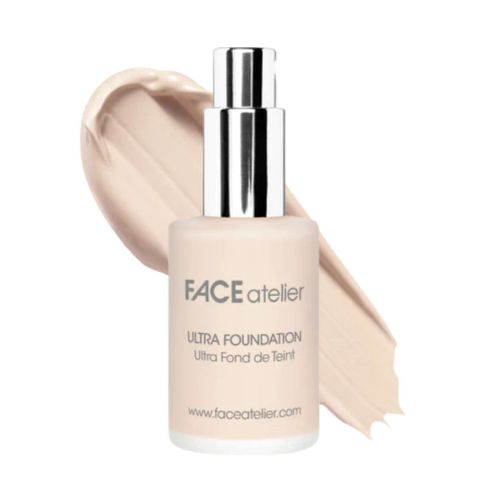 Face Atelier Ultra Foundation #0.5 Pearl 1oz with swatch