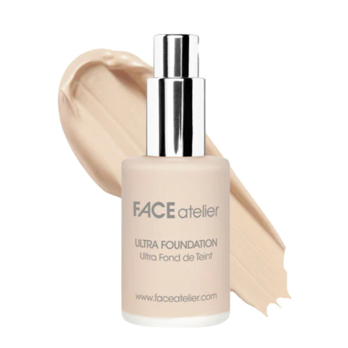 Face Atelier Ultra Foundation #1.5 Lace 1oz with swatch