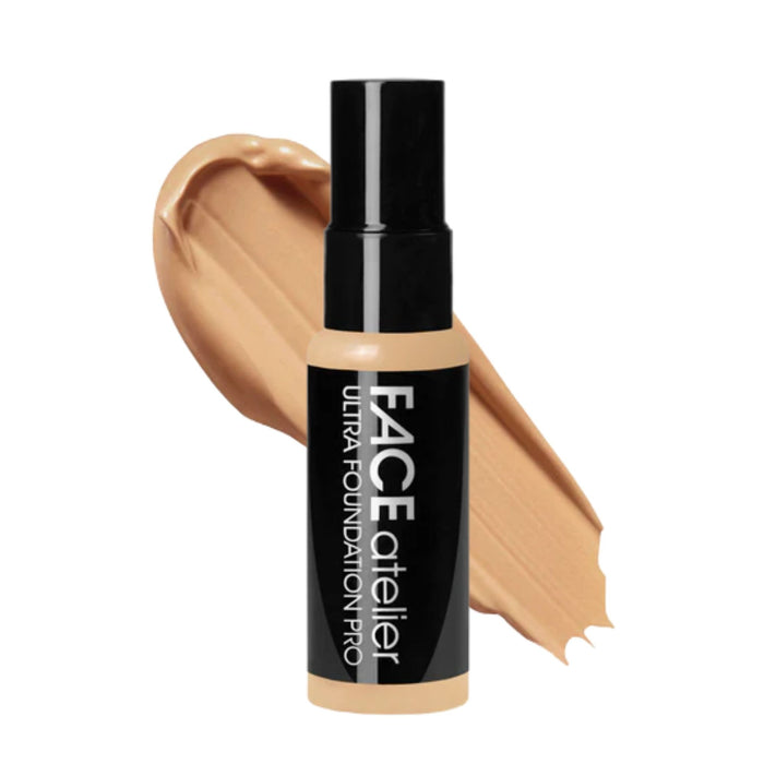 Face Atelier Ultra Foundation Pro 5 Sepia with swatch