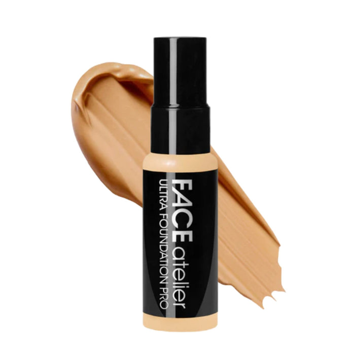 Face Atelier Ultra Foundation Pro 6 Honey with swatch