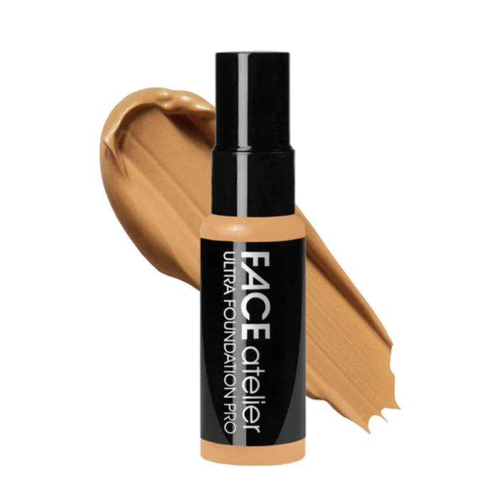 Face Atelier Ultra Foundation Pro 8 Caramel with swatch