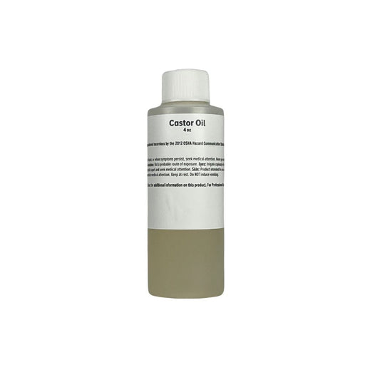 Castor Oil 4oz bottle with label