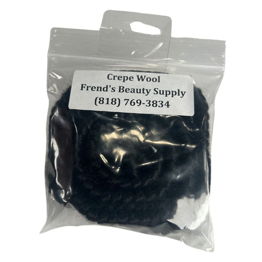 Crepe Wool #19 Black in Packaging