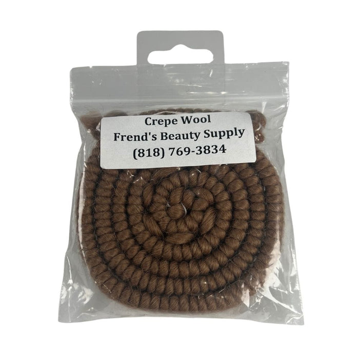 Crepe Wool #7 Light Brown in Packaging