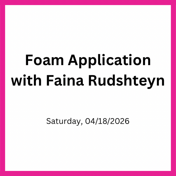 Foam Application Demo with Faina Rudshteyn