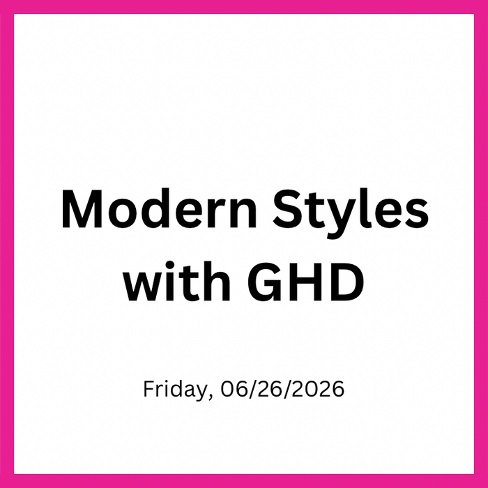 Modern Styles with ghd with Jonathan James