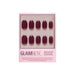 Glamnetic Press-On Nails Berry Maroon in pack