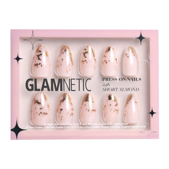 Glamnetic Press-On Nails 24K in case