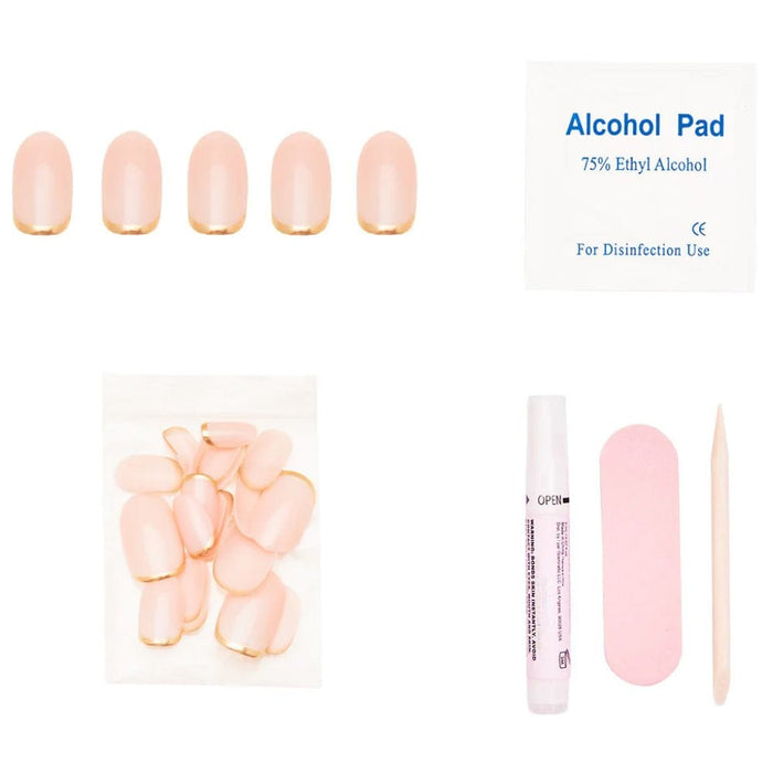 Glamnetic Press-On Nails Goal Digger kit contents