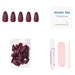 Glamnetic Press-On Nails Merlot kit contents