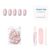 Glamnetic Press-On Nails Silver Belle Kit Contents