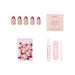 Glamnetic Press-On Nails Rose Garden kit contents