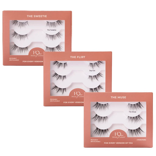 House Of Lashes Daily Collection all available lash sets