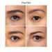 House Of Lashes Daily Collection The Flirt fitted on 4 different eye shapes