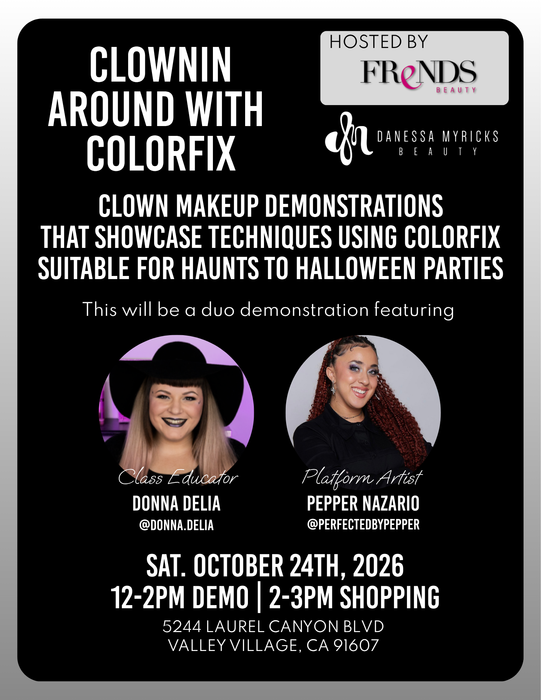 Clownin Around with Colorfix with Donna DeLia and Pepper Nazario