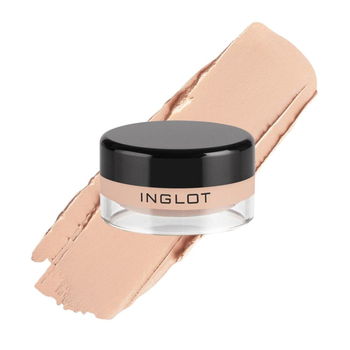 Inglot AMC Eyeliner Gel 68 closed with swatch behind