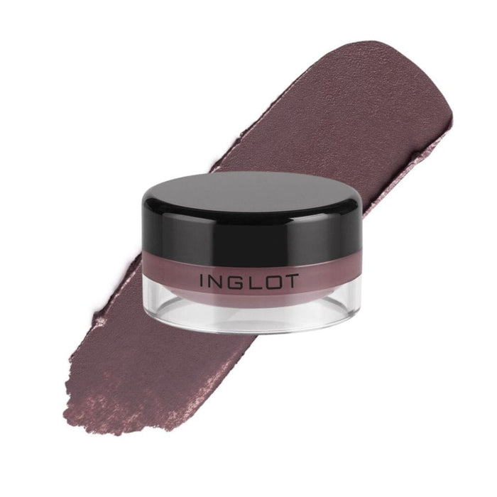 Inglot AMC Eyeliner Gel 89 closed with swatch behind