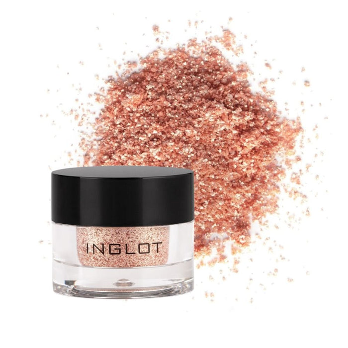 Inglot AMC Pure Pigment Eyeshadow jar 115 with swatch