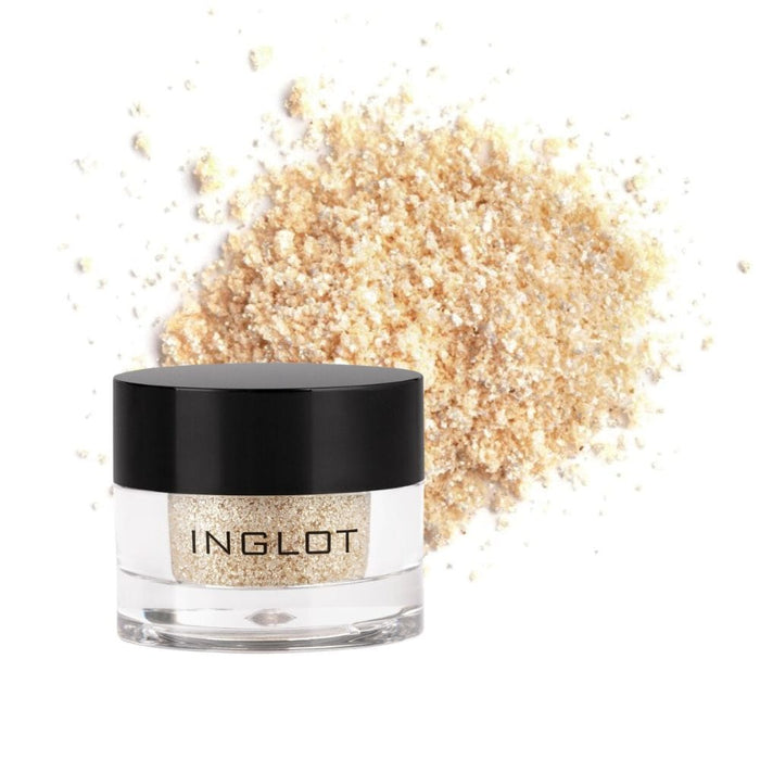 Inglot AMC Pure Pigment Eyeshadow jar 118 with swatch