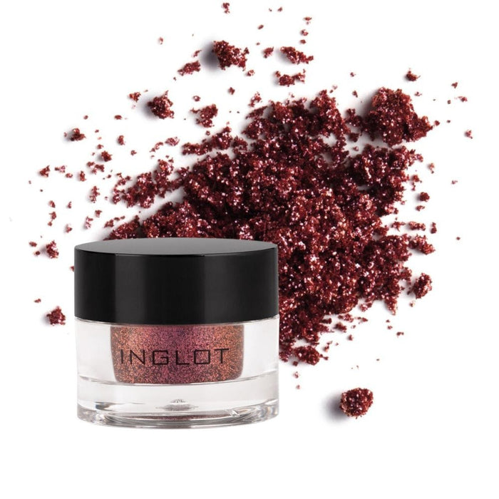 Inglot AMC Pure Pigment Eyeshadow jar 86 with swatch