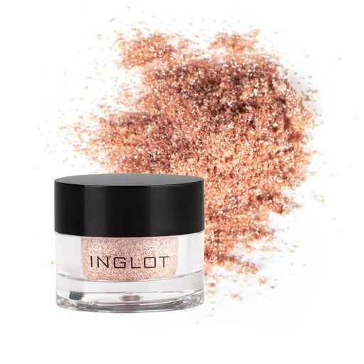 Inglot AMC Pure Pigment Eyeshadow jar 146 with loose product behind