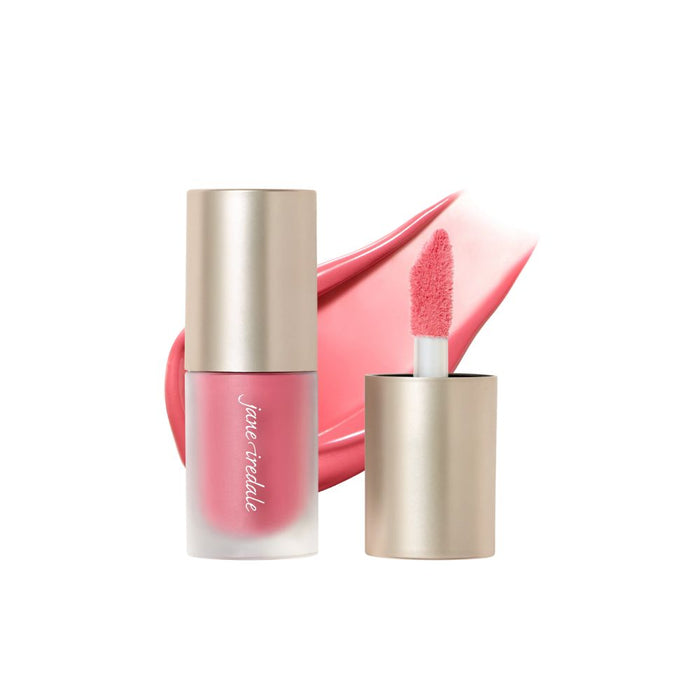 Jane Iredale ColorLuxe Liquid Blush Heartbreaker with swatch