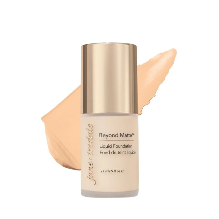 Jane Iredale Beyond Matte Liquid Foundation M1 with swatch