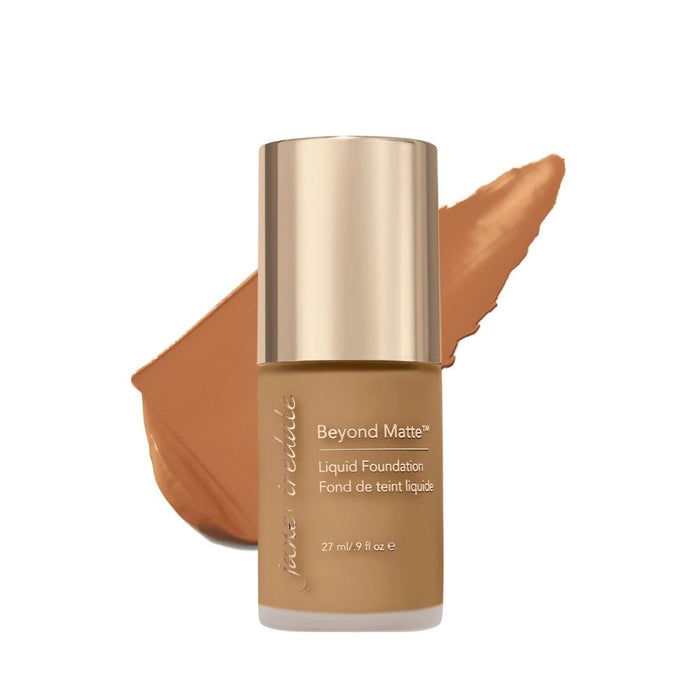 Jane Iredale Beyond Matte Liquid Foundation M13 with swatch