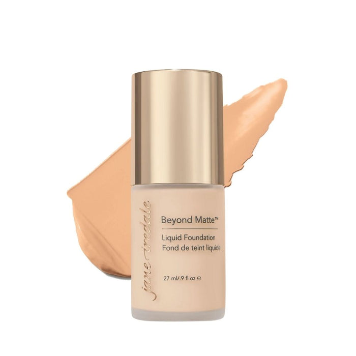 Jane Iredale Beyond Matte Liquid Foundation M2 with swatch