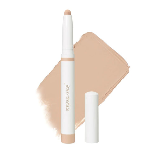 Jane Iredale ColorLuxe Eye Shadow Stick Matte Alabaster with swatch