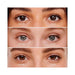 Jane Iredale Beyond Lash Volumizing Mascara Black Ink before and after 2 coats on different eye shapes/color