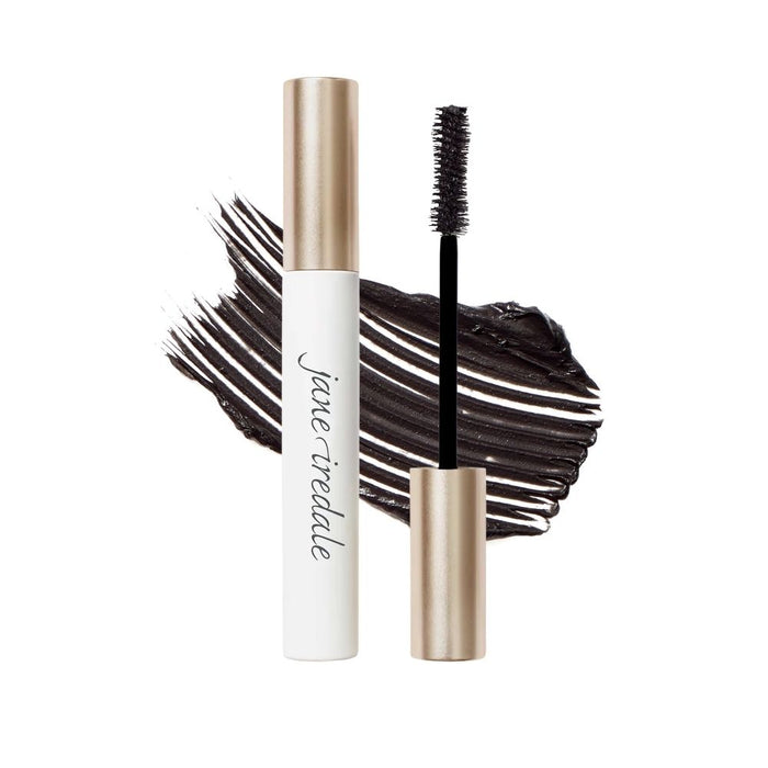 Jane Iredale Beyond Lash Volumizing Mascara Black Ink with swatch