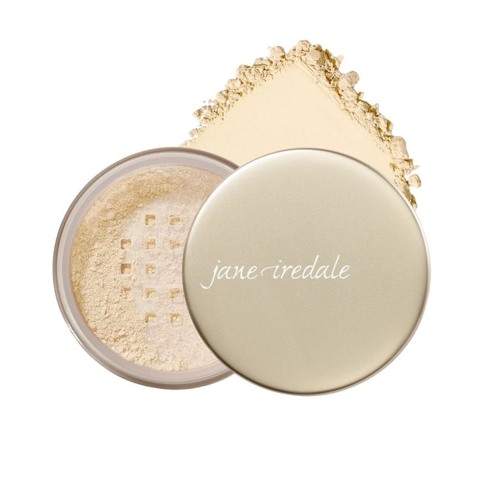 Jane Iredale Amazing Base Loose Mineral Powder Bisque with swatch