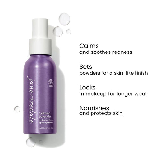 Jane Iredale Calming Lavender Hydration Spray details 