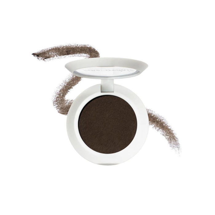 Jane Iredale PureBrow Brow Powder Dark Brown with swatch