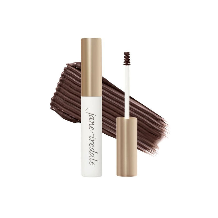 Jane Iredale PureBrow Brow Gel Dark Brown with swatch