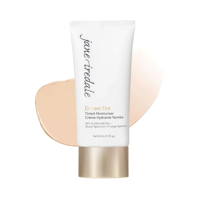 Jane Iredale Dream Tint Tinted Moisturizer Light with swatch