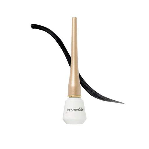 Jane Iredale Liquid Eyeliner Black with swatch