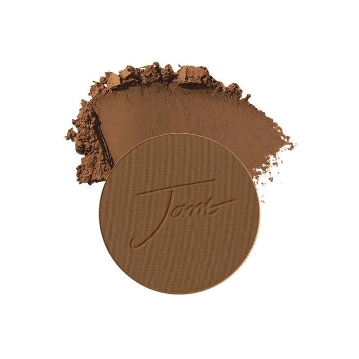 Jane Iredale PurePressed Base REFILL Mahogany with swatch