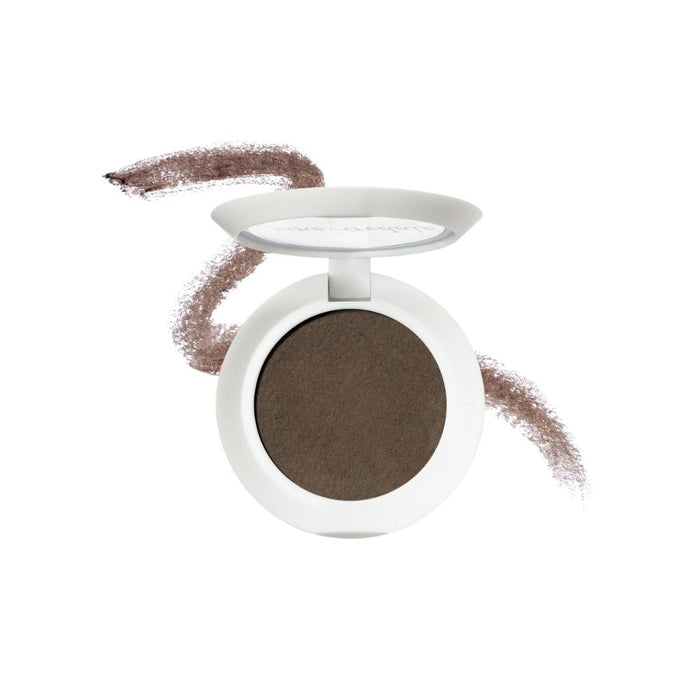 Jane Iredale PureBrow Brow Powder Medium Brown with swatch