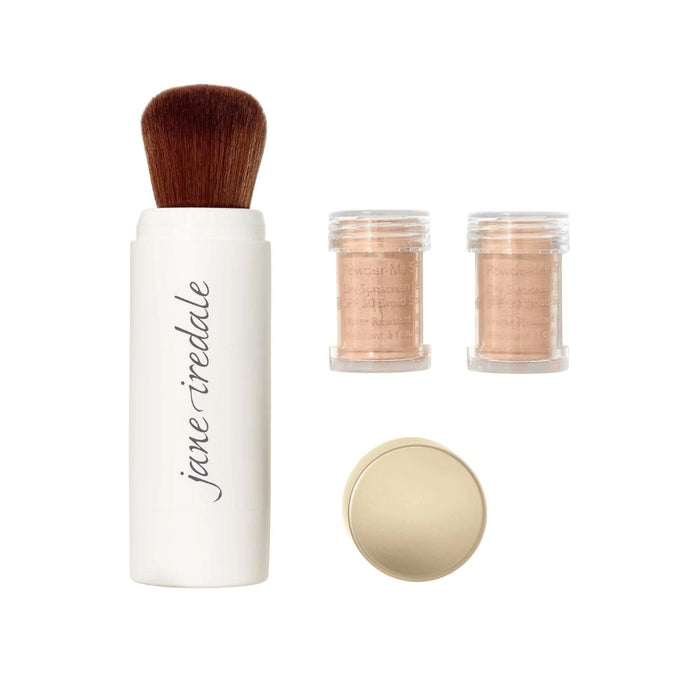 Jane Iredale Powder-Me SPF Sunscreen Refillable Brush Nude