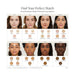 Jane Iredale PurePressed Base REFILL shade chart of models