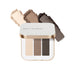 Jane Iredale PurePressed Eye Shadow Triple Riverstone with swatches