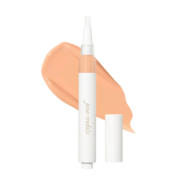 Jane Iredale Skintuition Brightening Under Eye Concealer with Active Peptide Complex Medium 7 with swatch behind