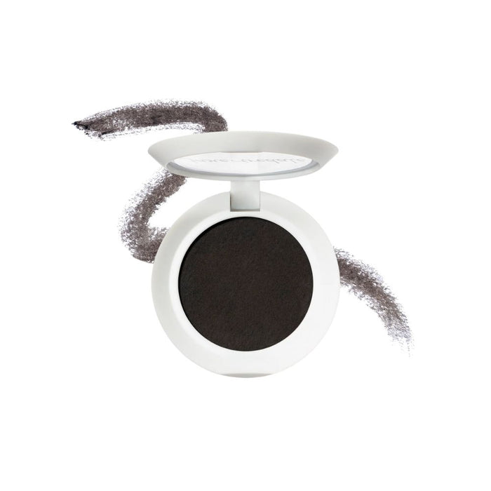 Jane Iredale PureBrow Brow Powder Soft Black with swatch