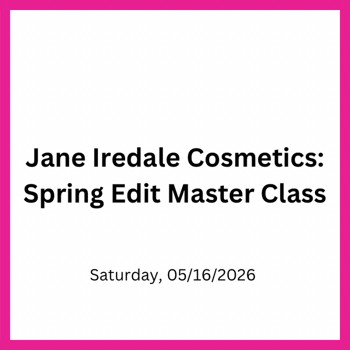 Jane Iredale Cosmetics: Spring Edit Master Class with Nechelle Turner