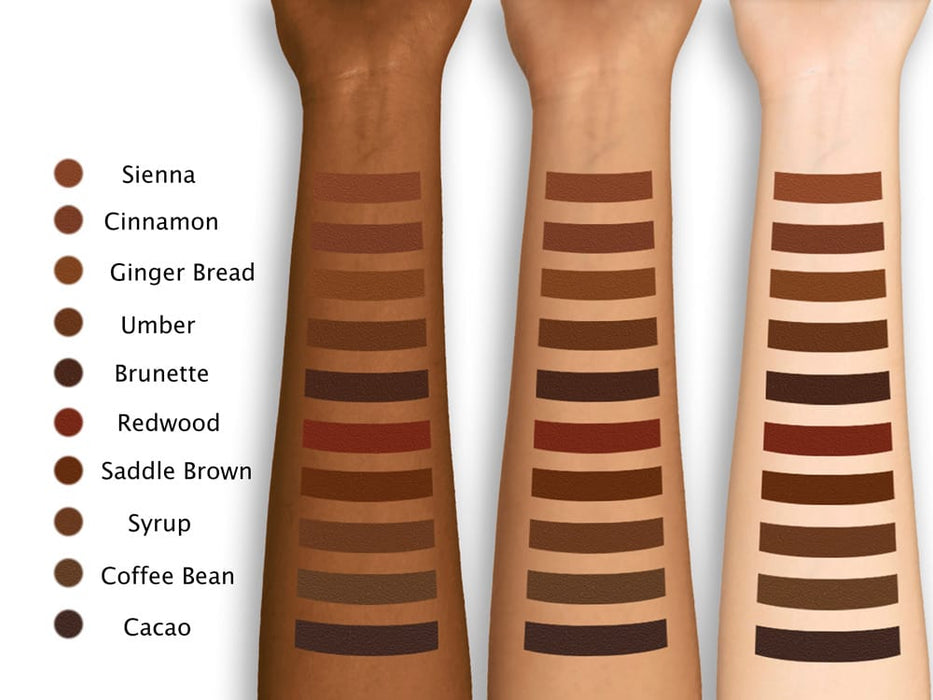 Jordane Total Tattoo Coverage Dark Tones Arm Swatches