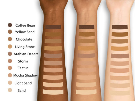 Jordane Total Tattoo Coverage Desert Yellow Arm Swatches