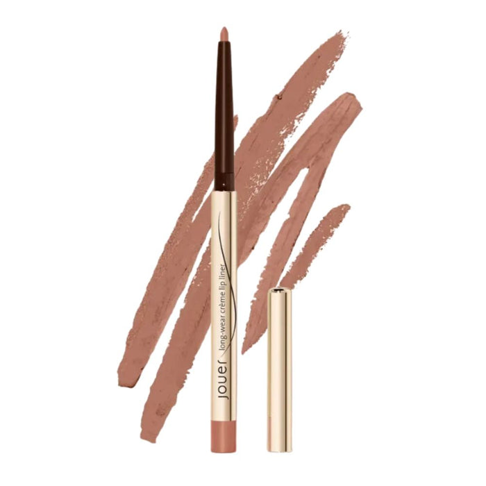 Jouer Long-Wear Creme Lip Liner Fawn with swatch