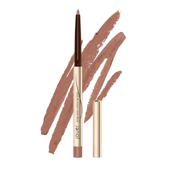 Jouer Long-Wear Creme Lip Liner Nude with swatch